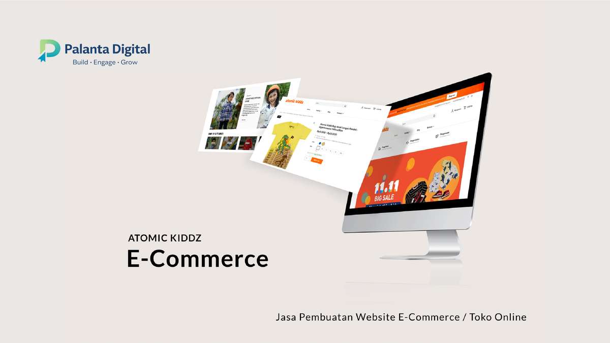 Atomic Kiddz — Children Fashion E-Commerce