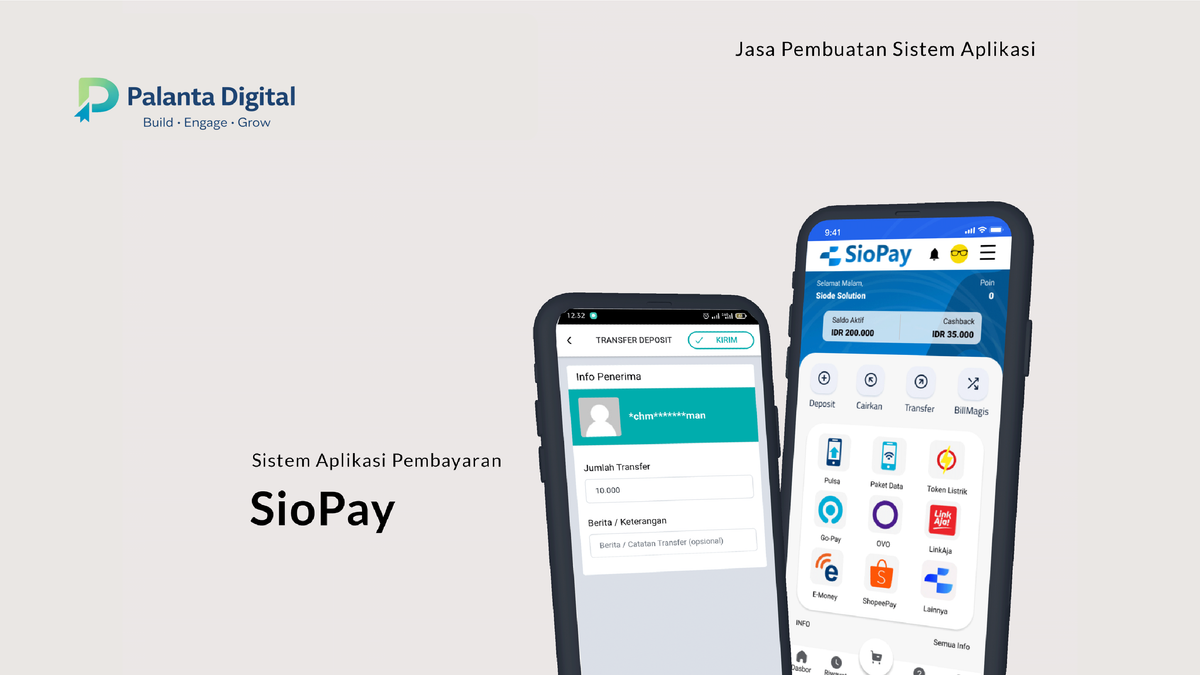 SioPay — Digital Payment & E-Wallet Application