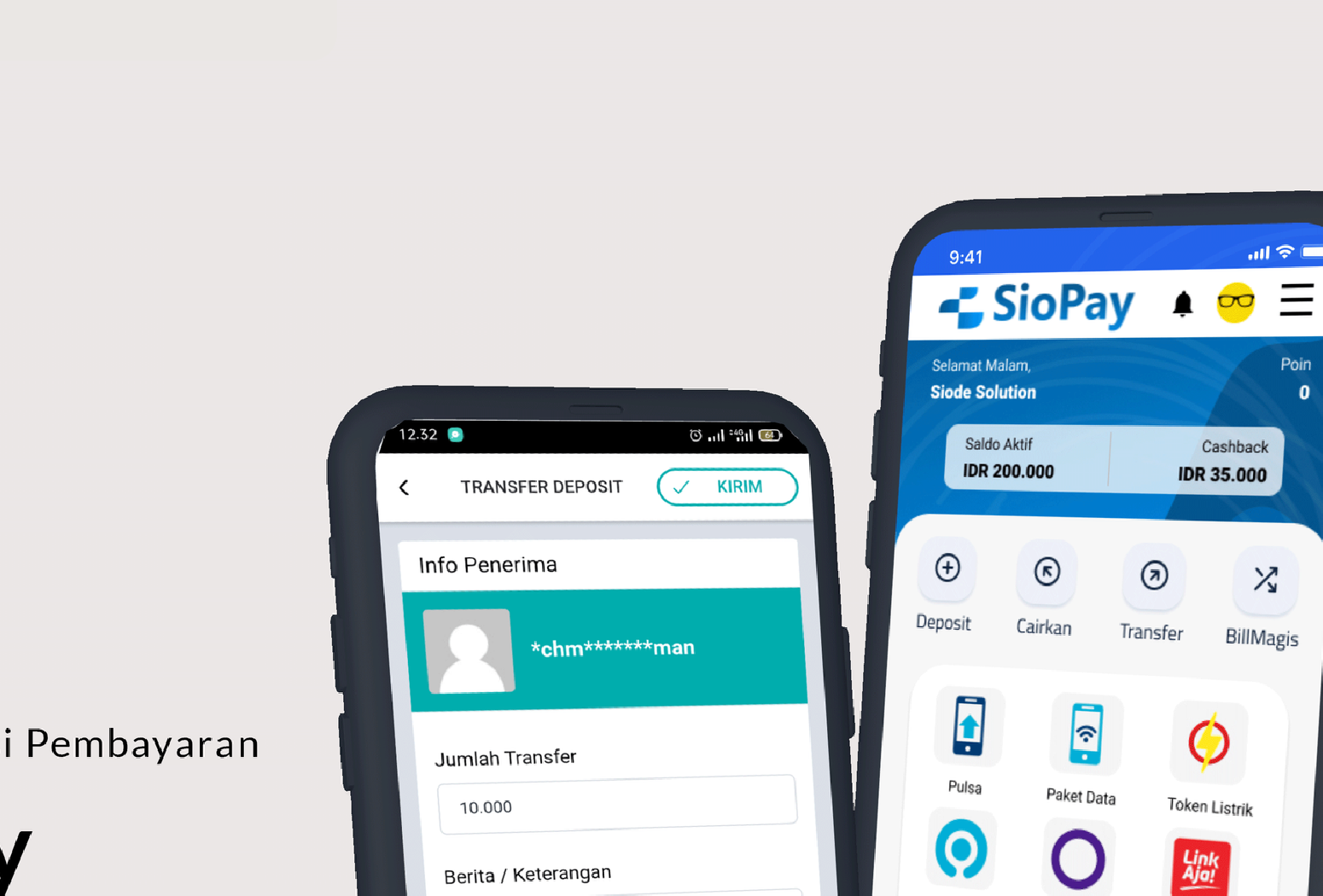 SioPay — Digital Payment & E-Wallet Application