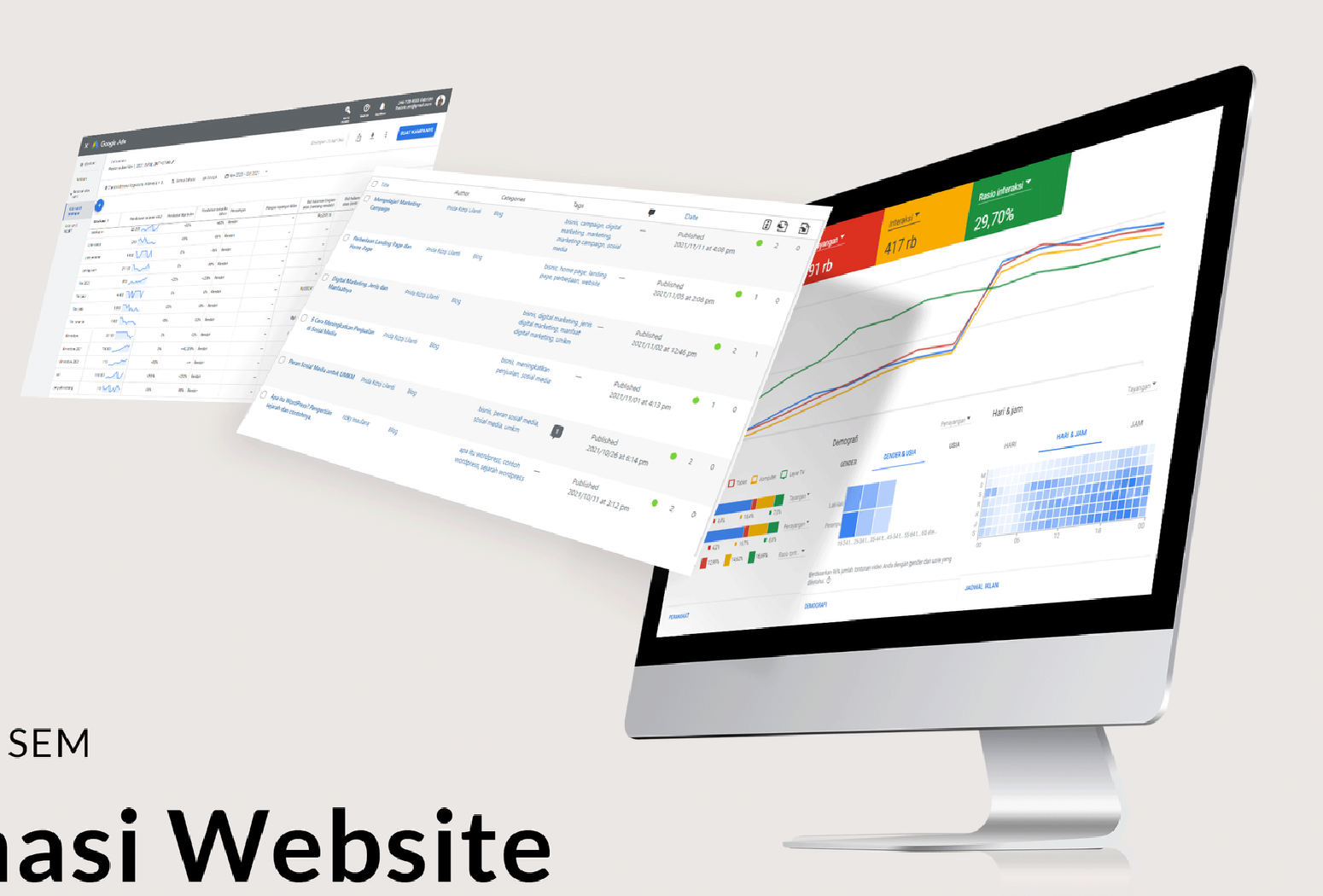 Website Optimization, Article SEO & SEM Management