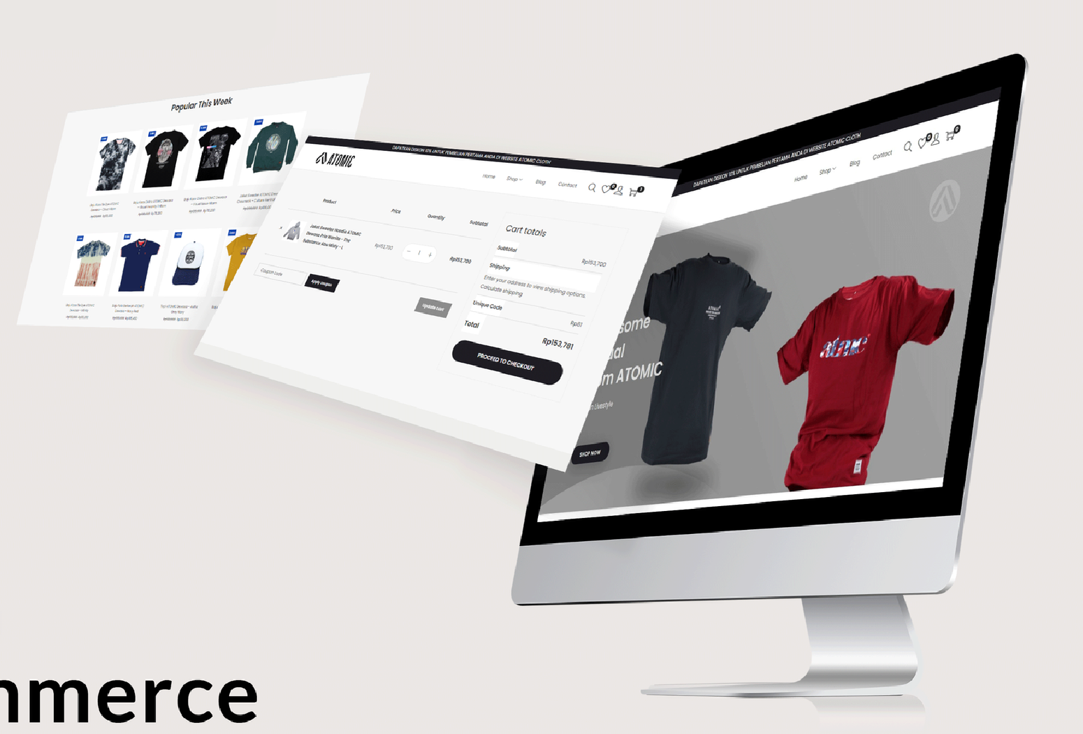 Atomicloth — Streetwear E-Commerce Store