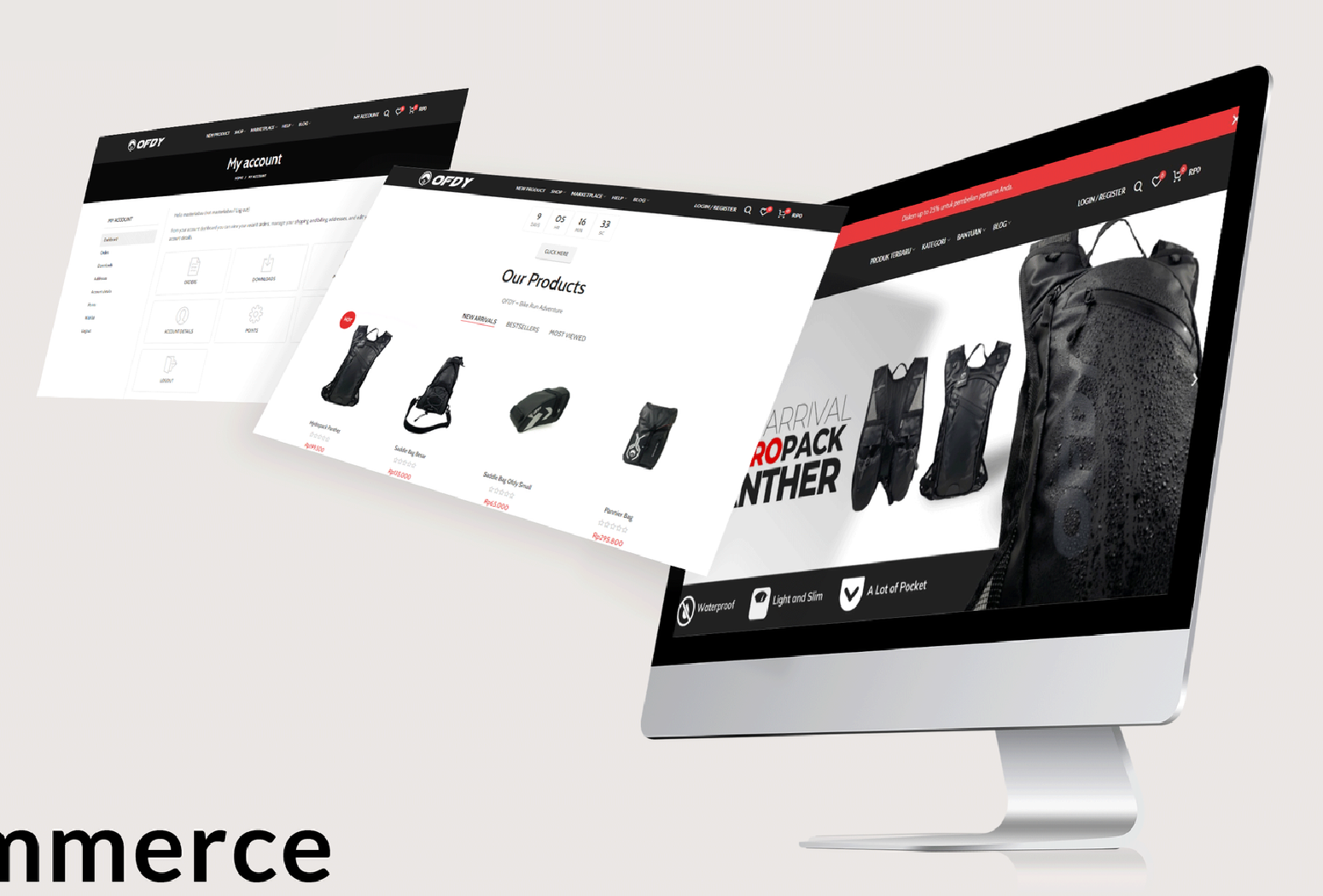 OFDY — Outdoor Bags & Gear E-Commerce
