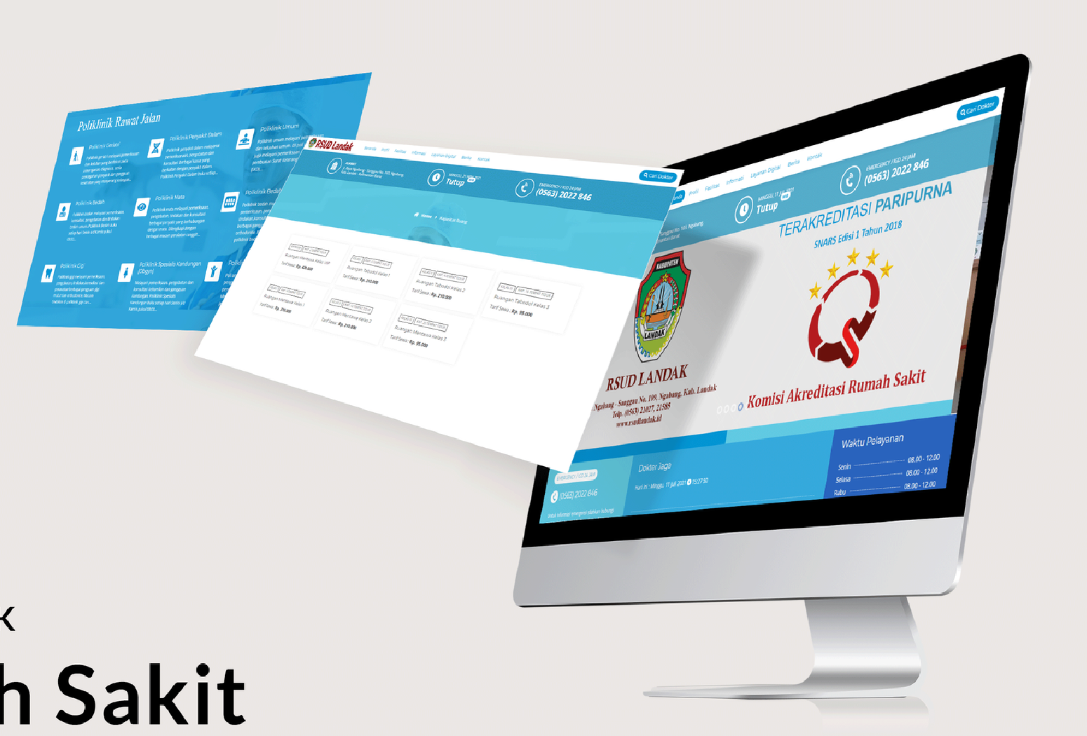 RSUD Landak — Regional Hospital Institutional Portal