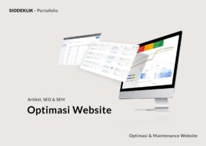 Portofolio Siodeklik - Optimasi Website