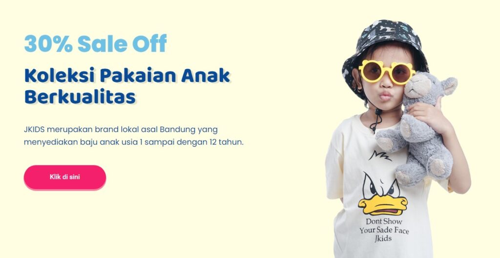 Portfolio Jasa Pembuatan Landing Page - JKIDS ID